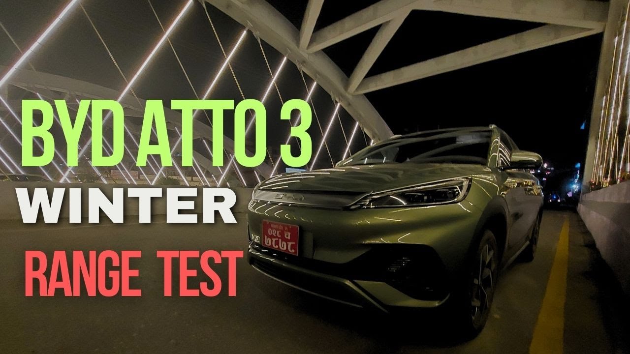 EV Winter Range Test: BYD Atto 3 EV in Kathmandu City, Nepal