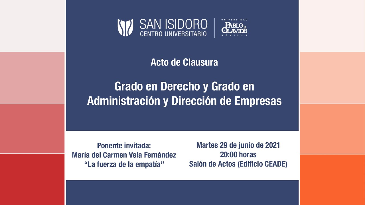 Acto de Graduación Centro Universitario San Isidoro