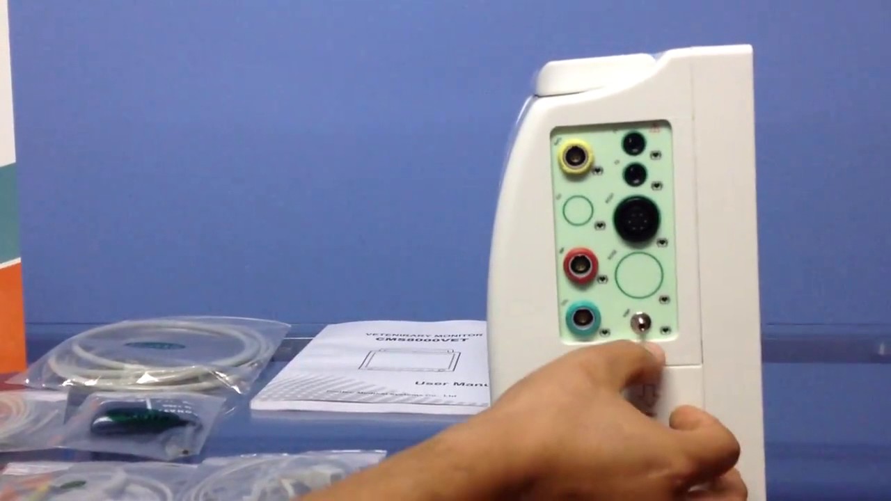 MONITOR MULTIPARAMETRO PARA USO VETERINARIO
