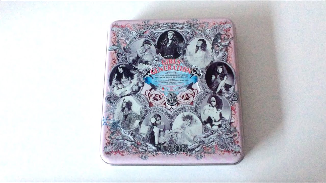 ♡Unboxing Girls' Generation (SNSD) 소녀시대 3rd Studio Album The Boys 더 보이스♡