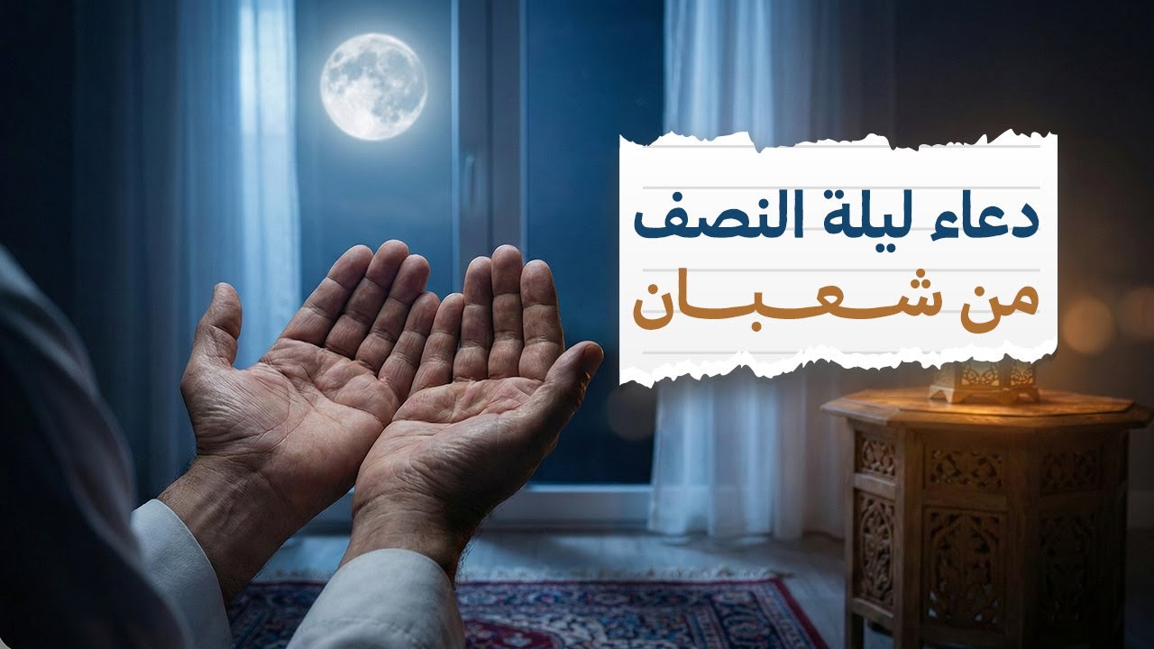دعاء  ليلة النصف من شعبان
