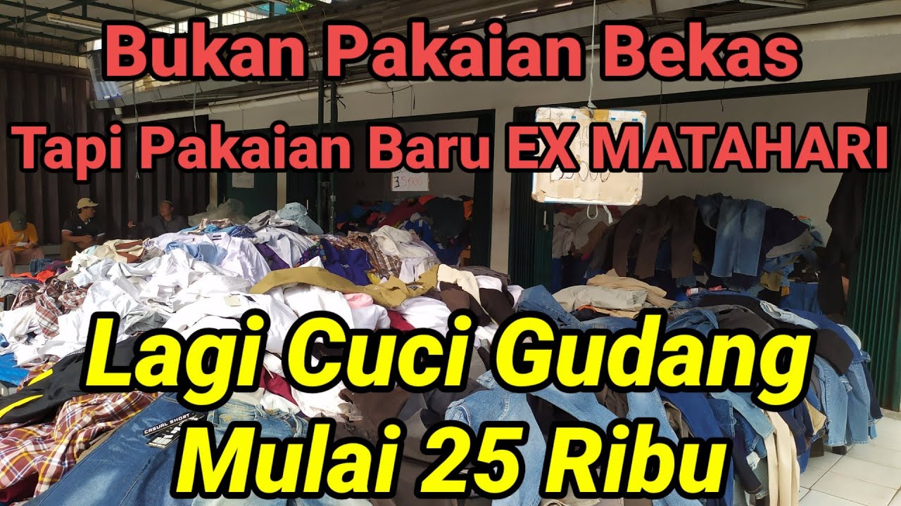 PAKAIAN BARU EX MATAHARI CABANG KE DUA SEKARANG SUDAH MASUK BARANG BARU SEBELUM RAMADHAN