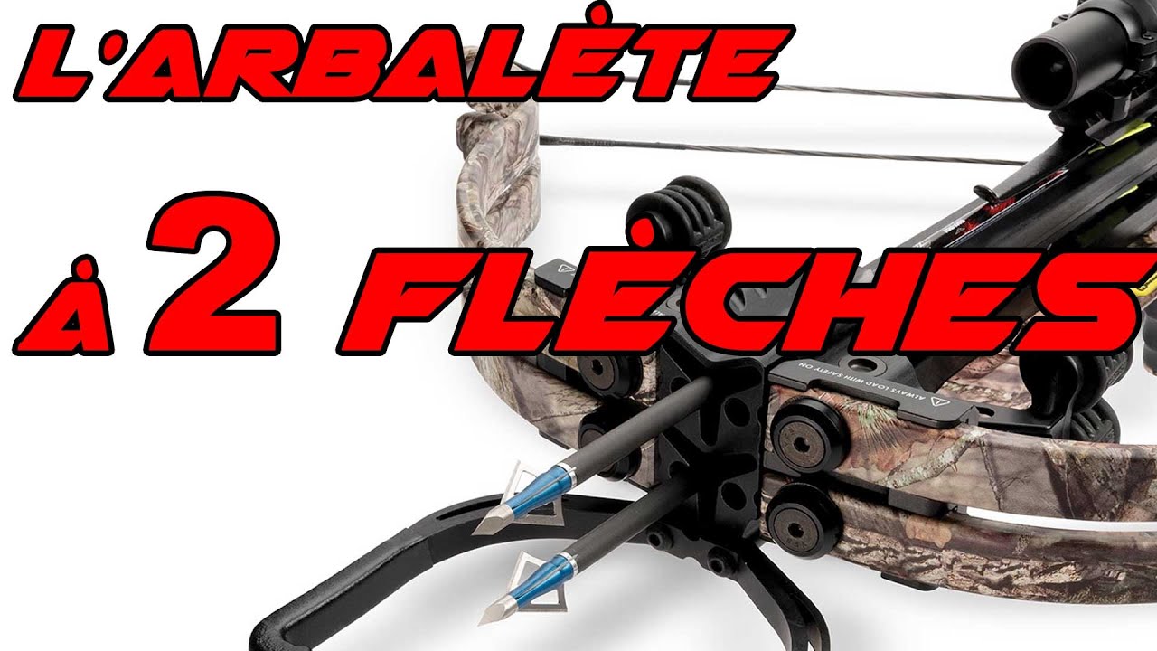 Découverte complète de l''arbalète Excalibur Twinstrike, la seule arbalète à 2 flèches en même temps