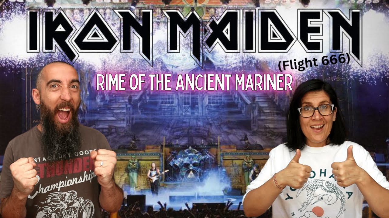Iron Maiden - Rime of the Ancient Mariner (REACTION) with my wife