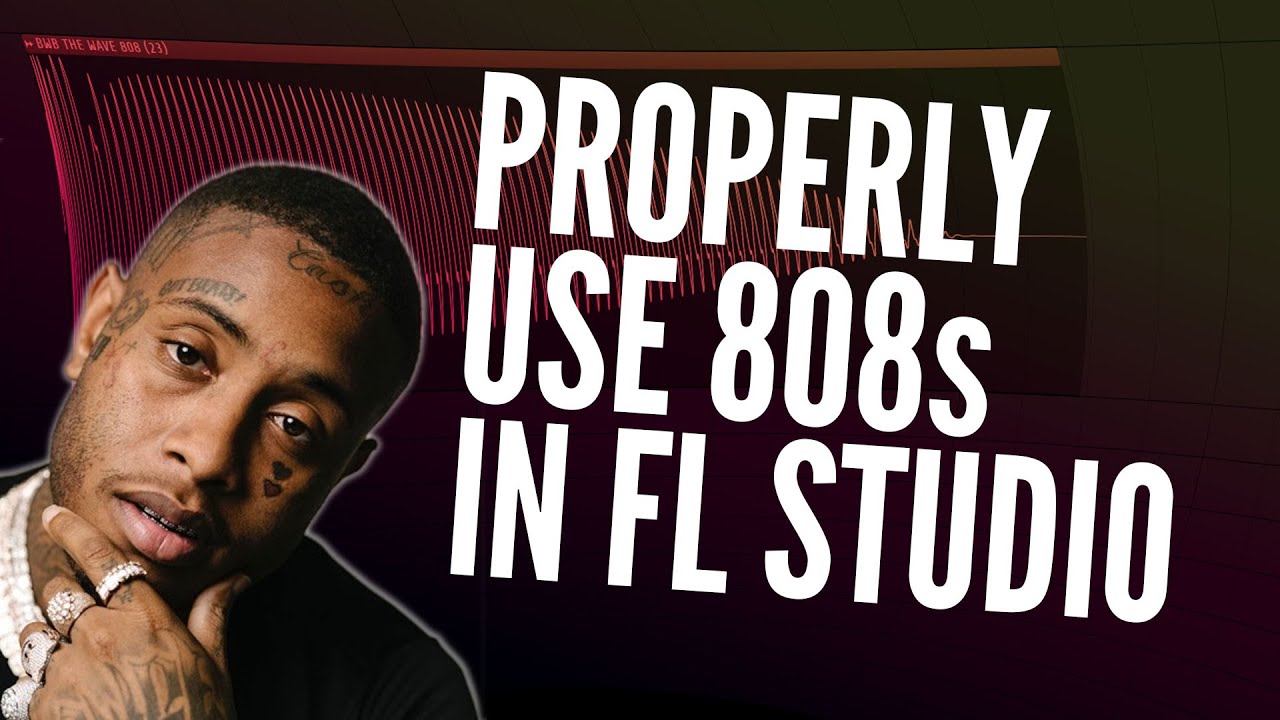 How to properly use 808 samples in FL Studio