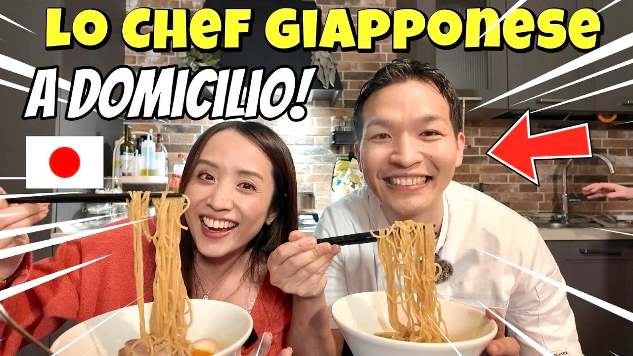 Il vero Ramen giapponese, preparato a casa da Hideo! 🇯🇵🍜