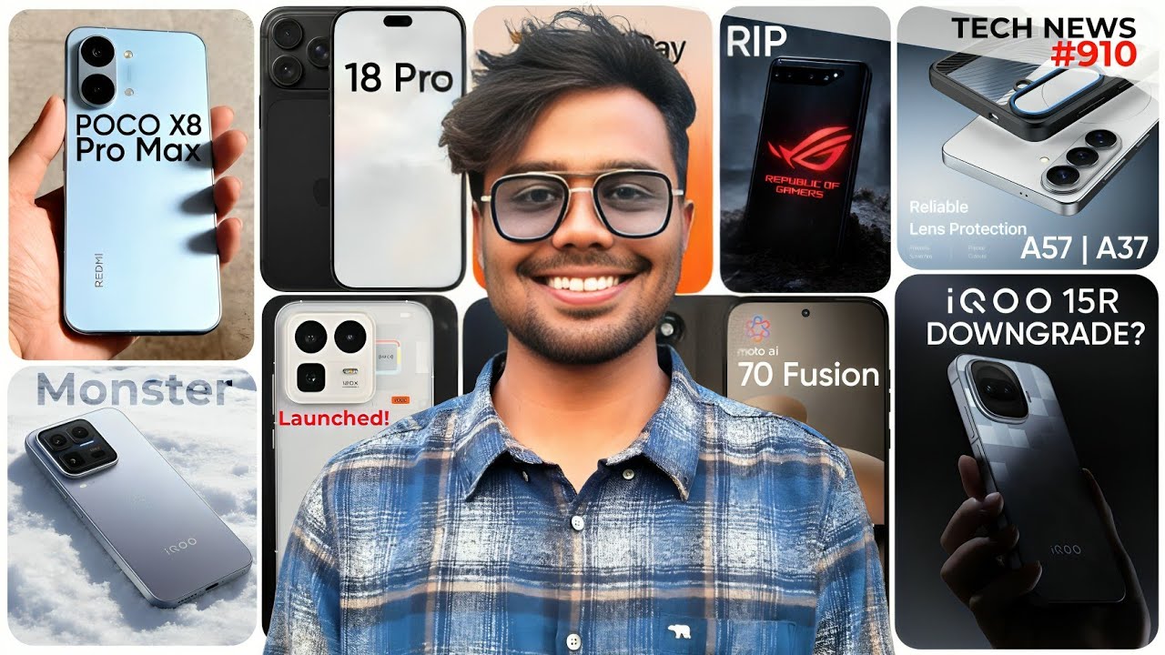 iQOO Neo 11R | Edge 70 Fusion | iQOO 15 Ultra | iPhone 18 Pro | Realme Neo 8 Launched | X200T Price
