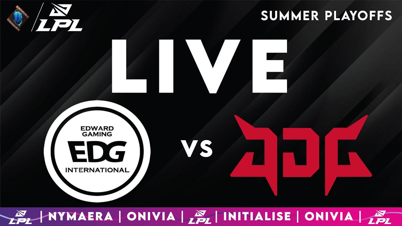 EDG vs JDG | LPL Playoffs 2025 Live Summer |  LPL English with Nymaera & Initialise