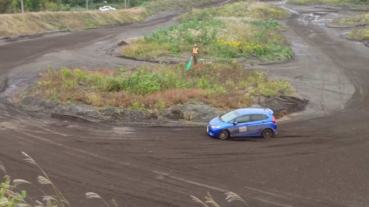 20251019 長野県 ダートトライアル シリーズ ⑤  最終戦 野沢  クラス1 2本目 No.12〜C11ラスト　外撮り