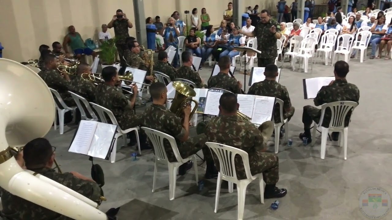 Nossa Senhora (RC) - Banda de Música do 28º BC - Festa de Nossa Senhora Aparecida