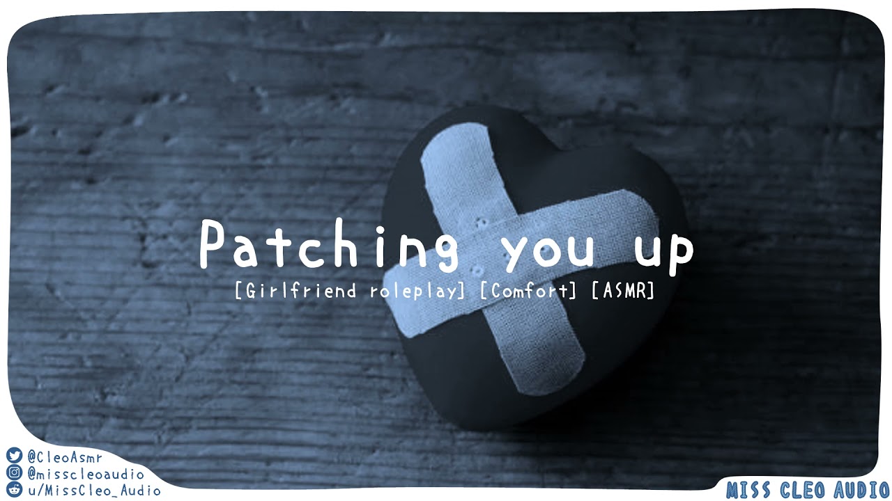 ASMR: Patching you up [Girlfriend roleplay] [Taking care of you] [after fight] [comfort]