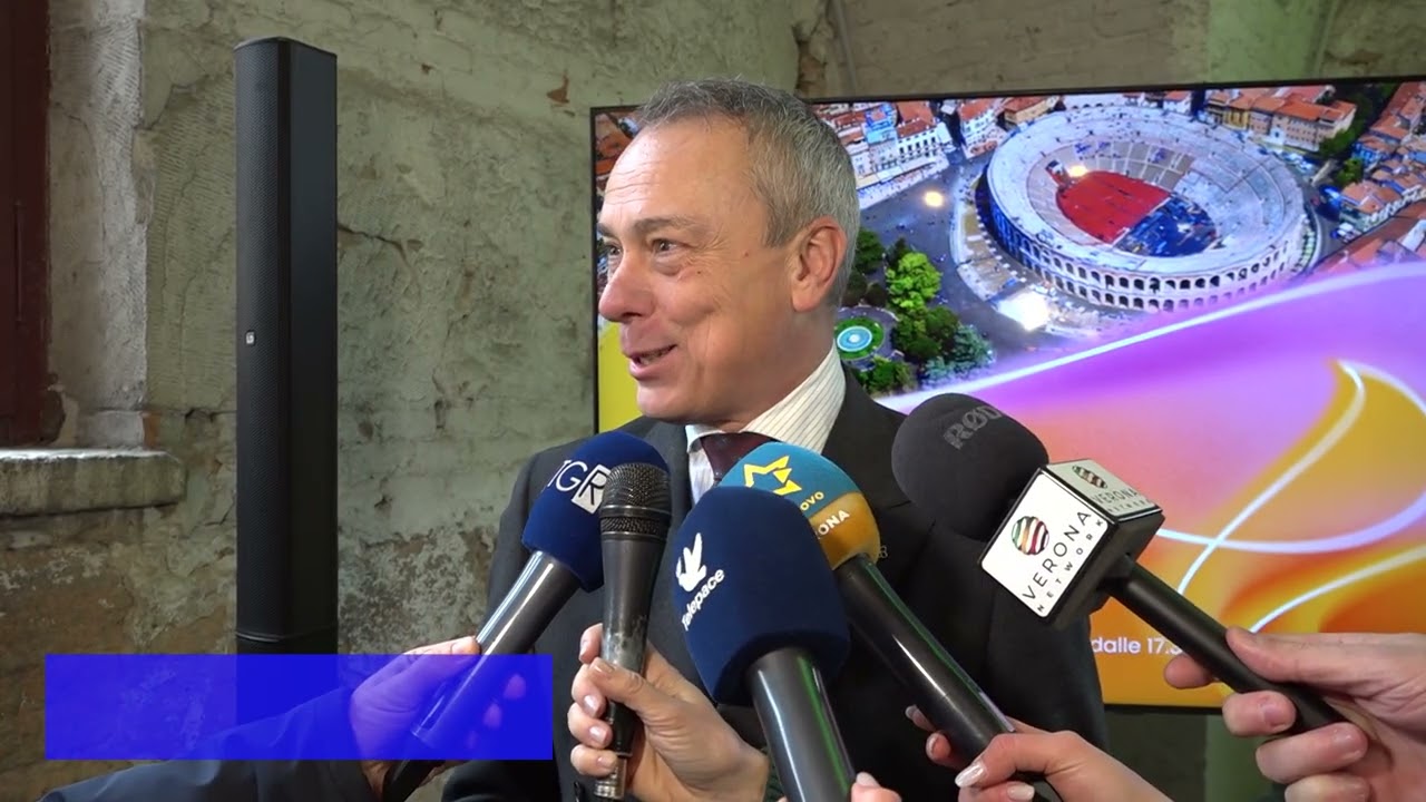 Passaggio della Fiamma Olimpica a Verona - Conferenza stampa dei sindaci dei comuni coinvolti