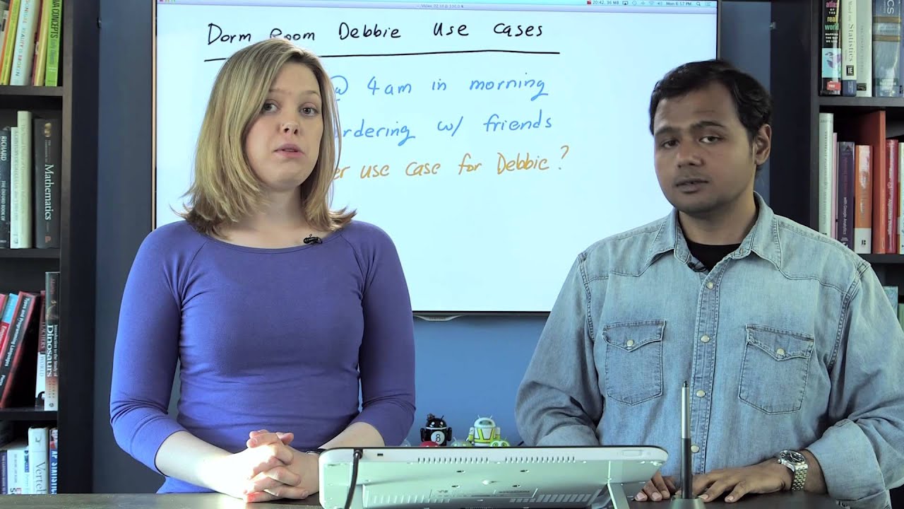Use Cases for Dorm-Room Debbie - UX Design for Mobile Developers