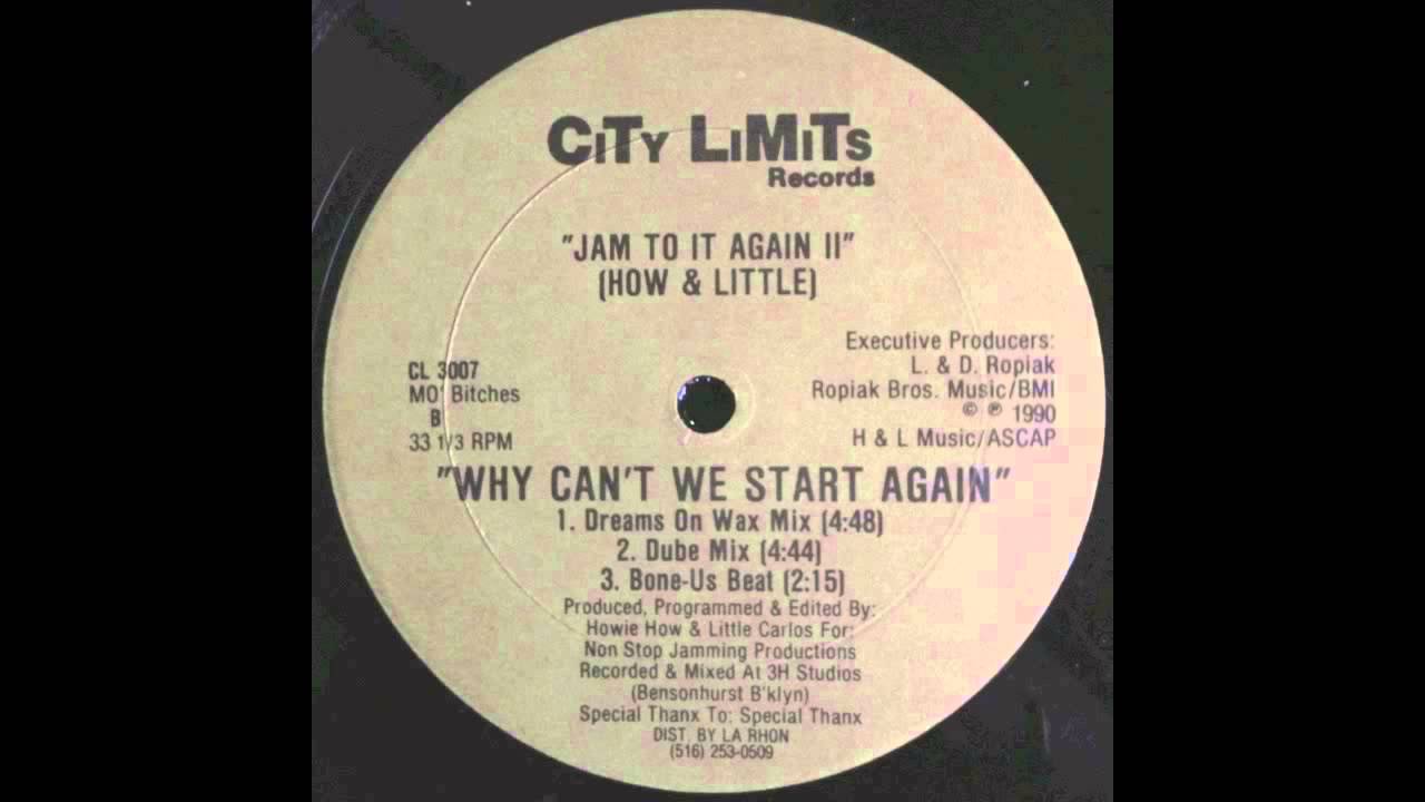 How & Little - Why Can't We Start Again (Dreams On Wax Mix) (1990)