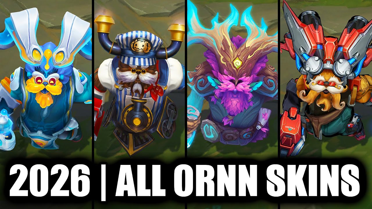 ALL ORNN SKINS SPOTLIGHT 2026 | League of Legends