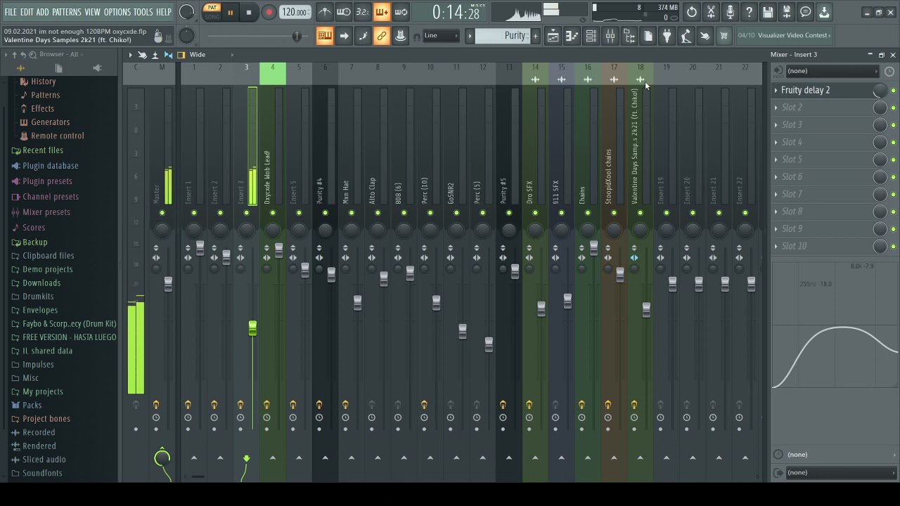(FLP)  How to make a pluggnb beat like Xangang x Cloudbxy