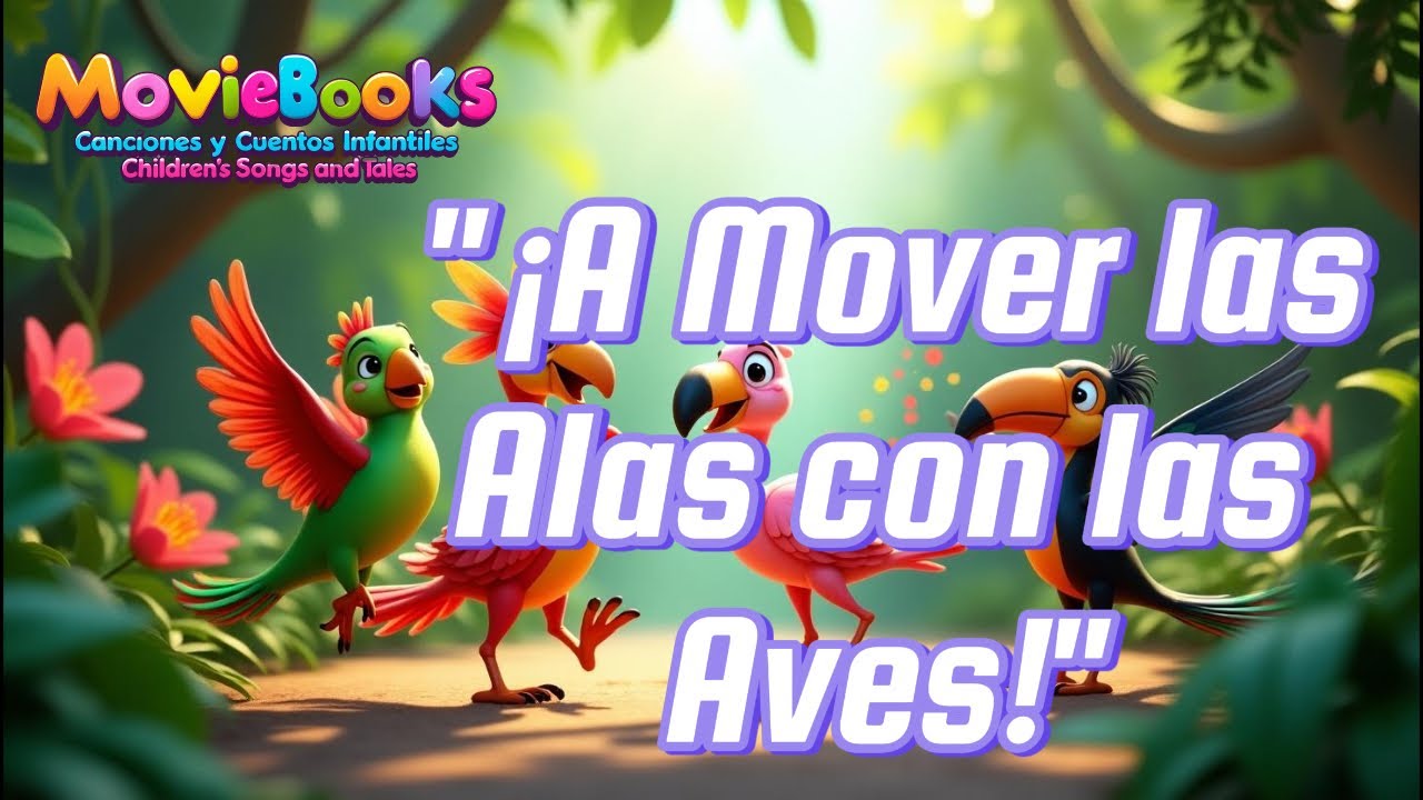 ¡A Mover las Alas con las Aves! — Canción Educativa para Niños / #Aves #MovimientoYAprendizaje