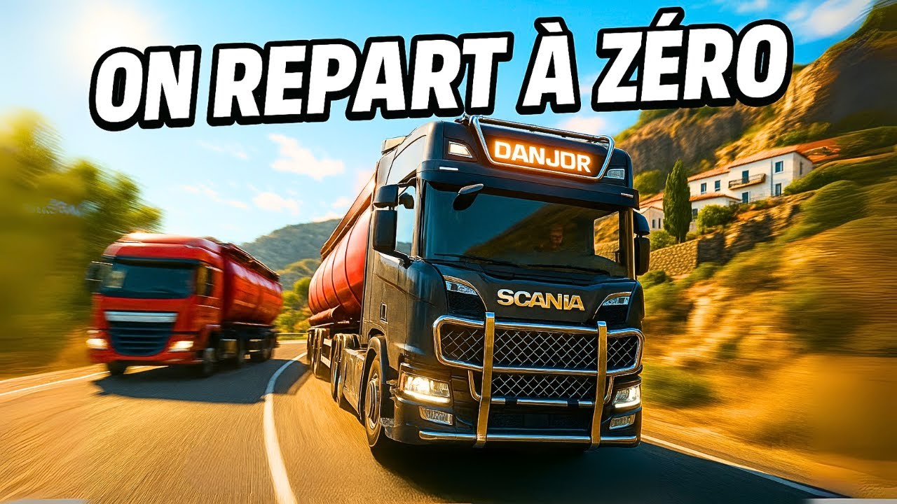 REPARTIR DE Z&Eacute;RO&hellip; 4 ANS PLUS TARD ! #1 Let's Play ETS 2