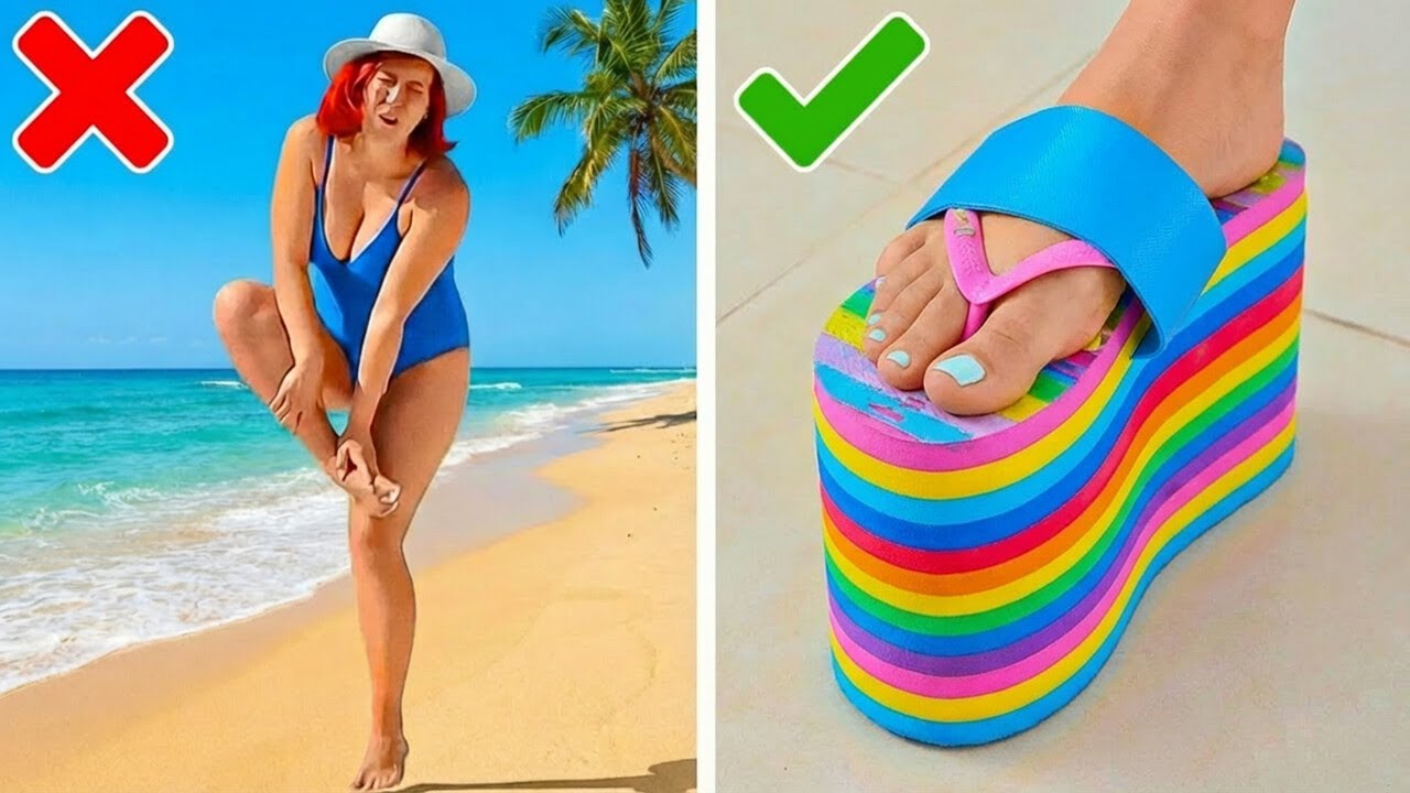Sneakers estivi unici che puoi realizzare da solo 👡☀️