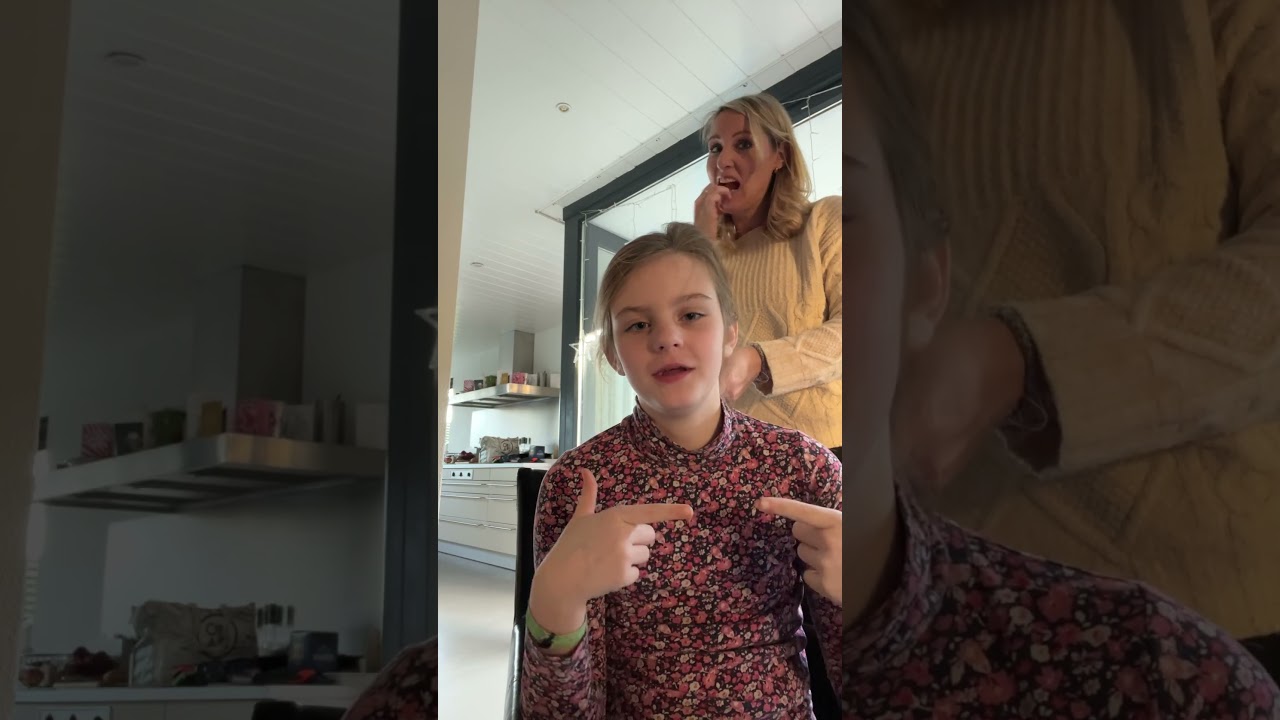 Zag jij mama gek doen?
