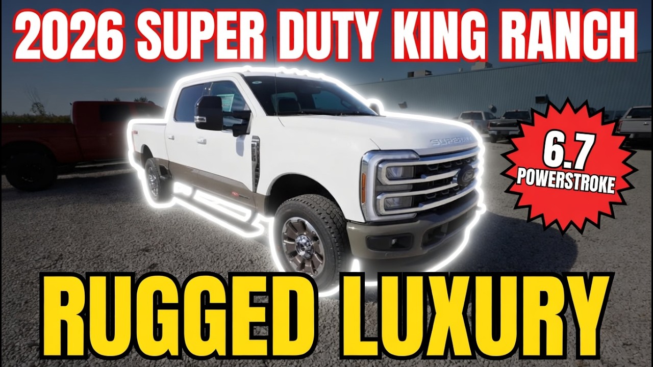 Ford F250 King Ranch FX4 2026 года