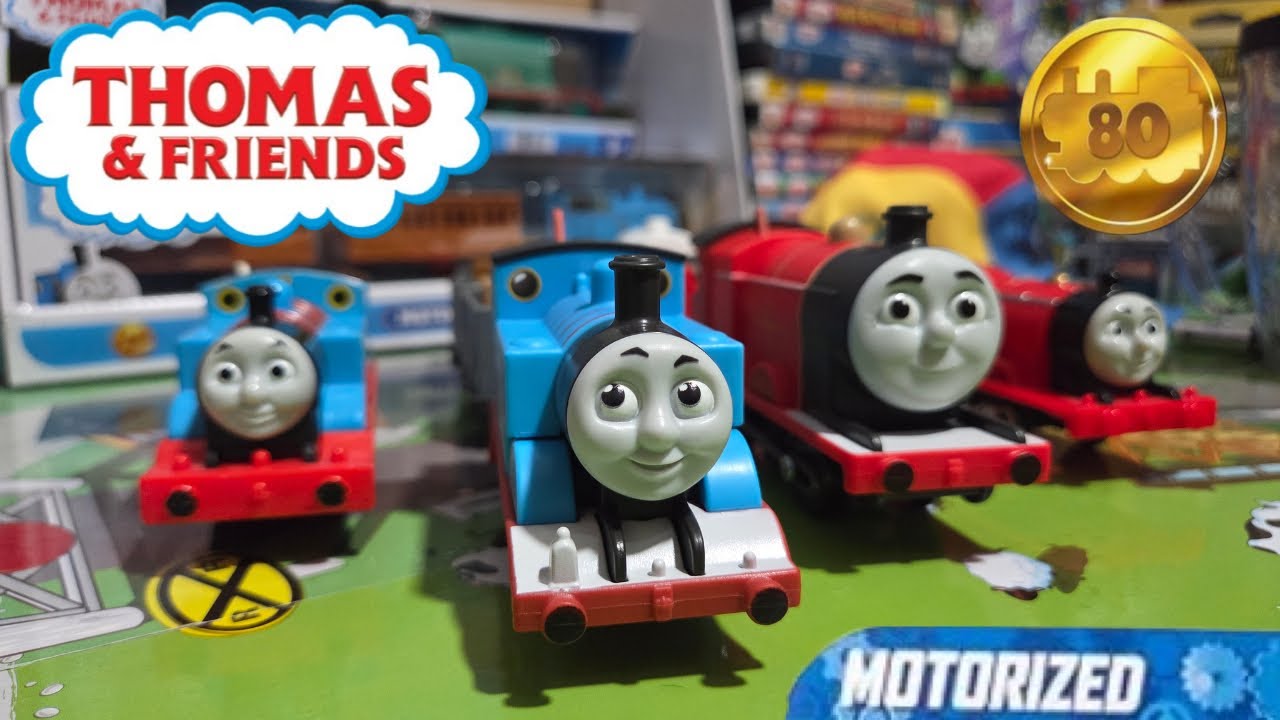 Thomas and Friends 80th Anniversary Motorized Thomas & James Review