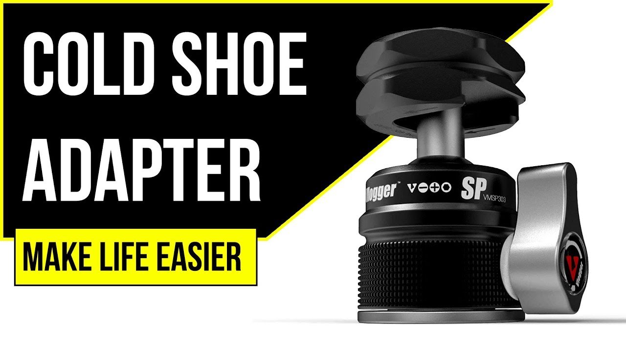 Camera Cold Shoe Adapter Mount Makes Vlogger & Video Life Better