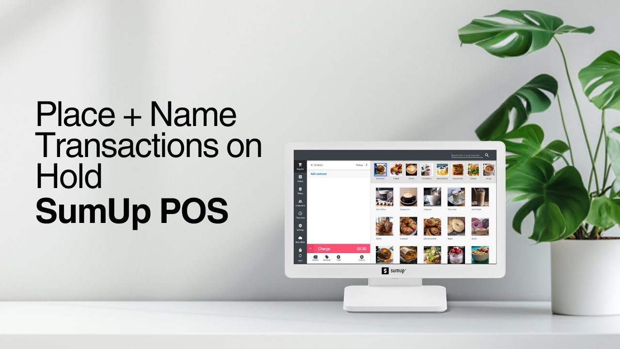 How to Place and Name Transactions on Hold with SumUp POS