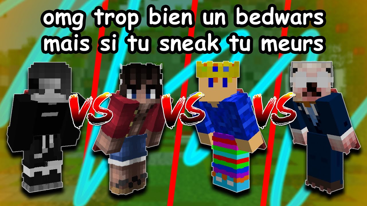 Bedwars mais si on sneak, on meurt (feat. @MulticortT, @Natop, Alextogy)