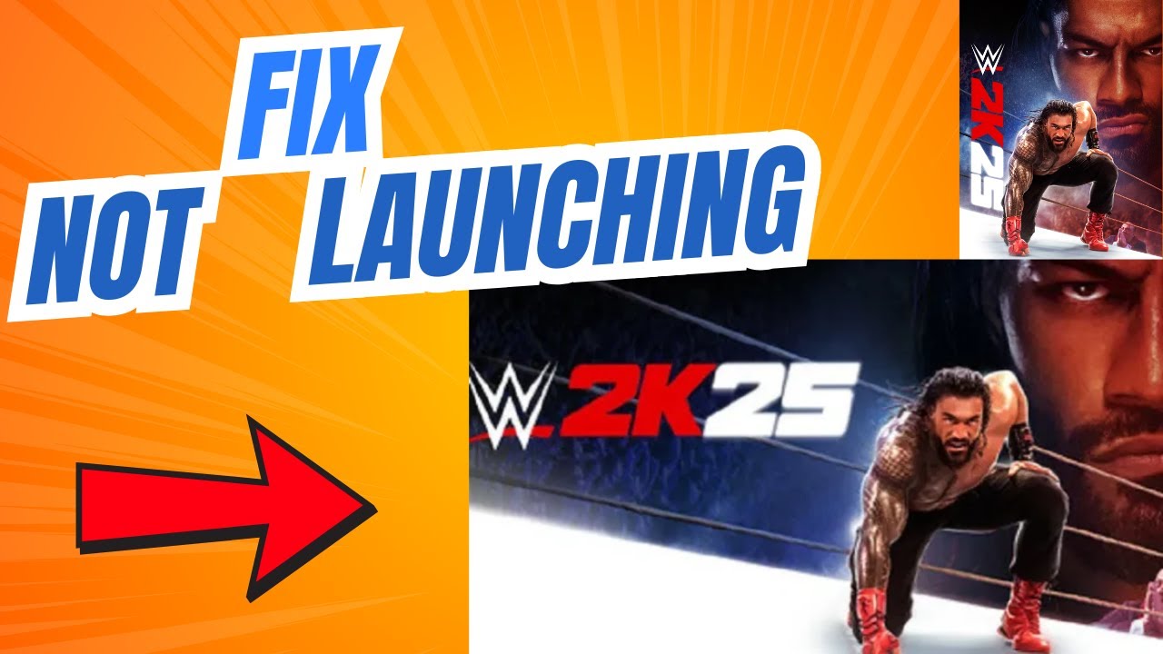 Как исправить ошибку WWE 2K25, которая не запускается на ПК