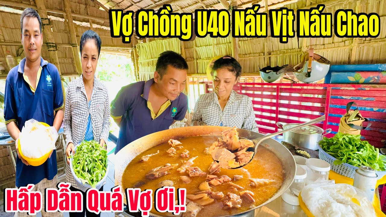 Bất Ngờ Hay Tin Mẹ Ruột U30 Gh&eacute; thăm ,U40 Liền Trổ T&agrave;i M&oacute;n Vịt NẤU CHAO Thơm Lừng,!