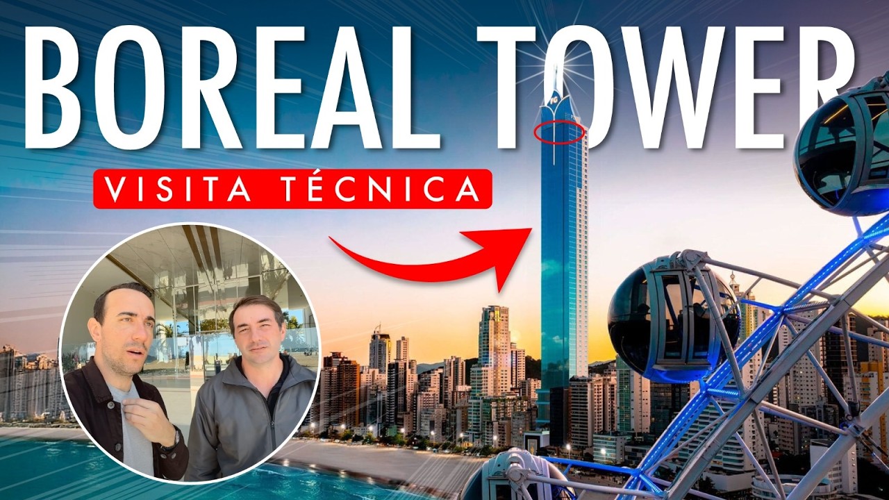 Visita Técnica no Boreal Tower da FG Empreendimentos - 3º Edifício Pronto Mais Alto do Brasil