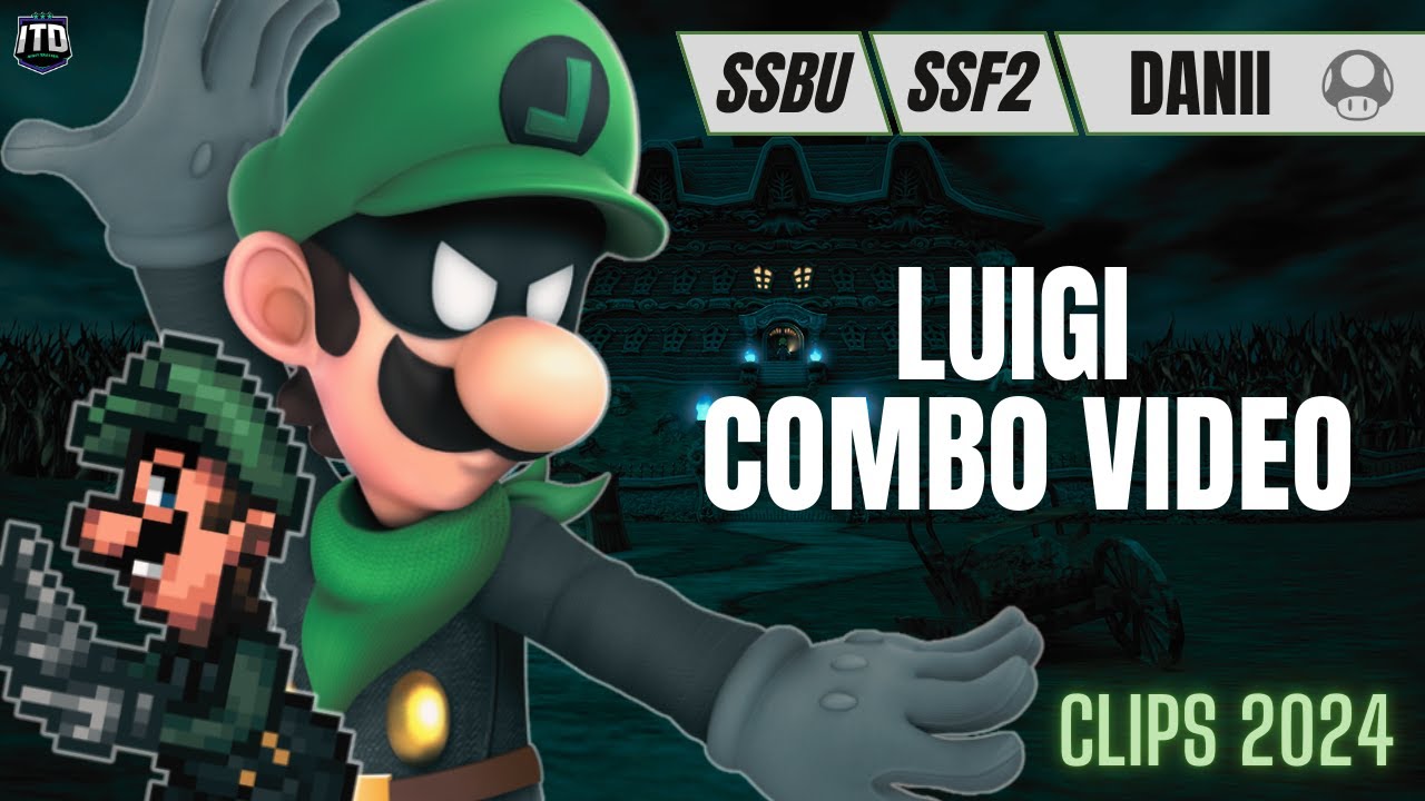Showtime! - Luigi Highlights 2024 | SSF2 / SSBU