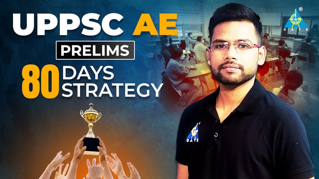 Crack UPPSC AE Prelims in 80 Days &ndash; Smart Study Plan! #UPPSCAE #UPPSCAEPrelims #UPPSCAE2024