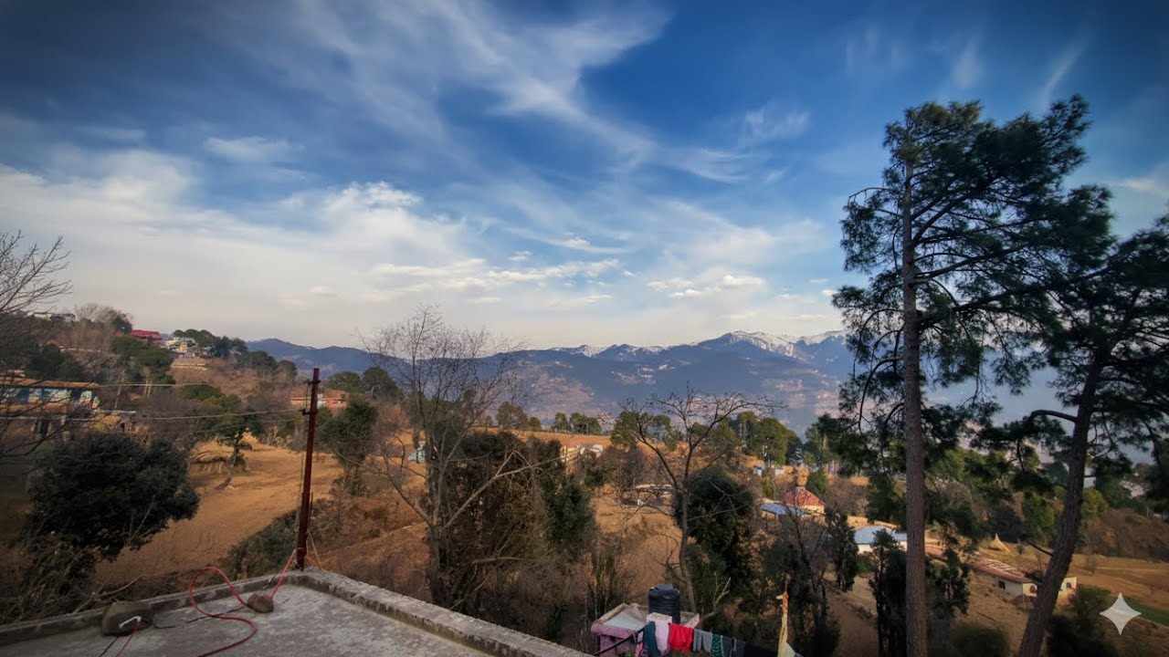 Nature ki shanti aur cinematic shots.#TravelVlog #Himalayas #PahadiLife