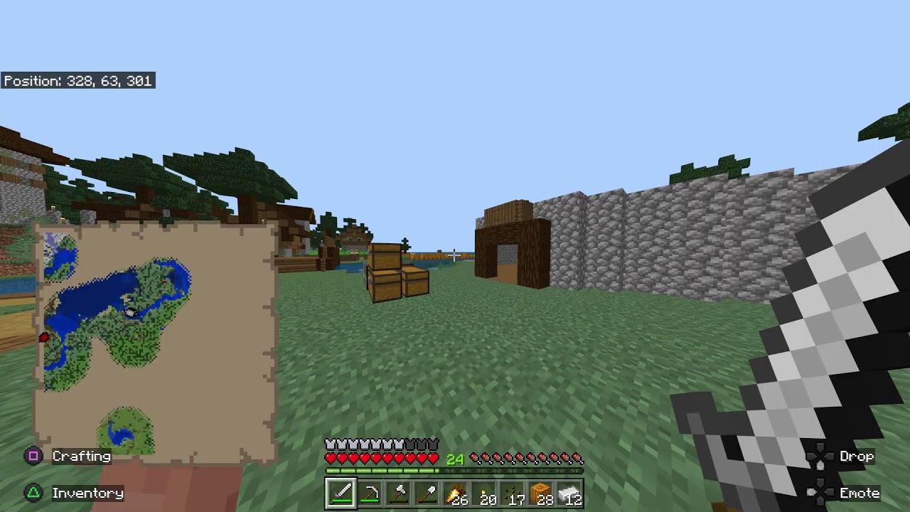 Minecraft lets play PS4 #5
