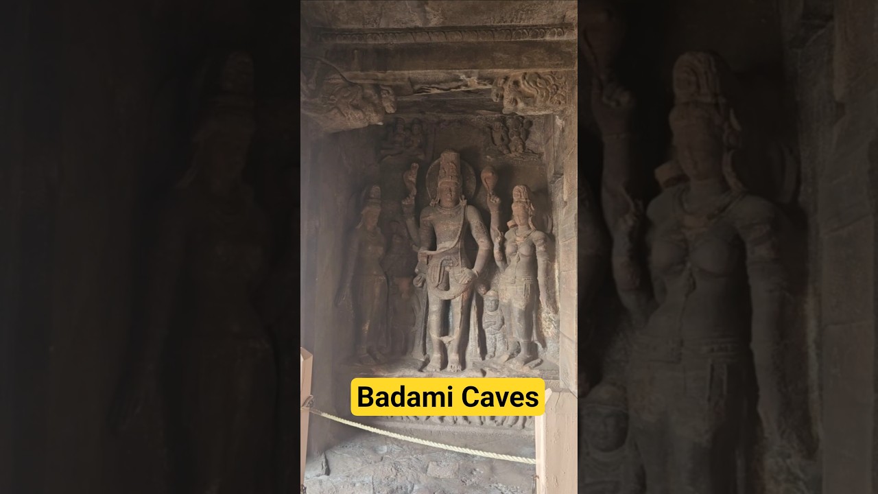 Badami Caves #badamicaves #karnatakatourism #karnatakatourist #kannadavlogs #nammakarnataka