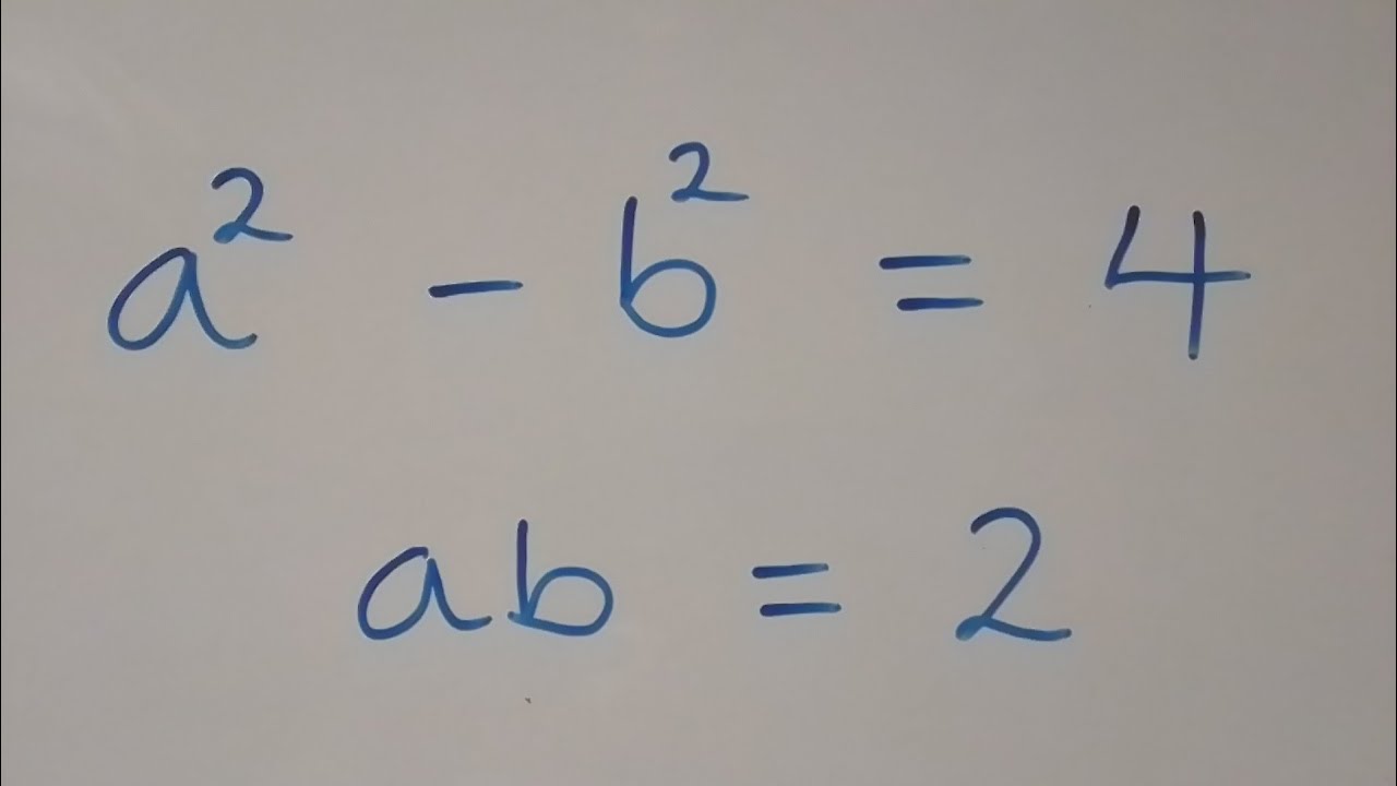 A Nice Math Olympiad Algebra Problem | a+b =? | Fully explained.