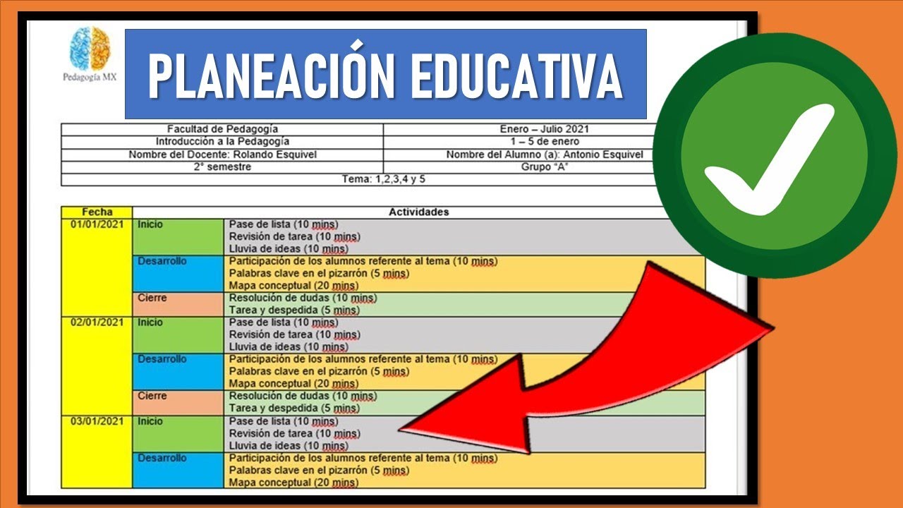 TUTORIAL: CÓMO HACER UNA PLANEACIÓN DIDÁCTICA 2025