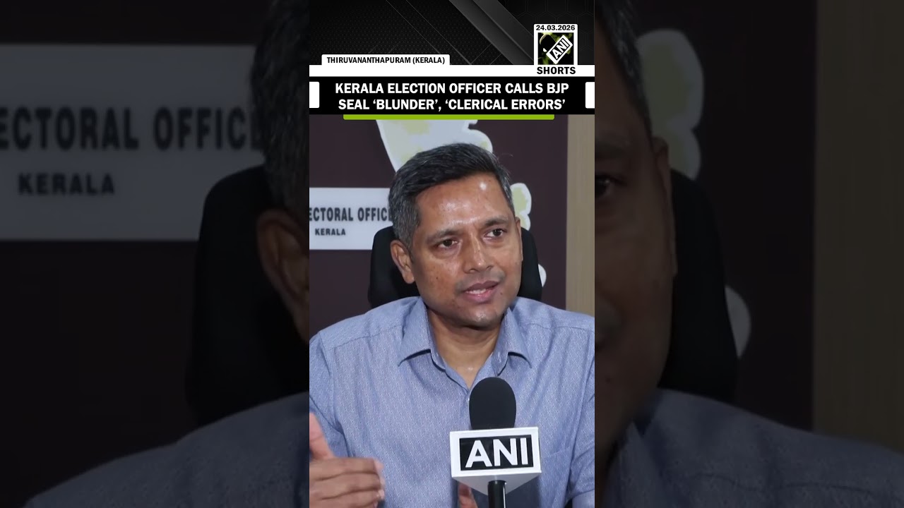 Election Commission Officer calls sending letter with BJP seal, a 'blunder', &lsquo;clerical errors&rsquo;