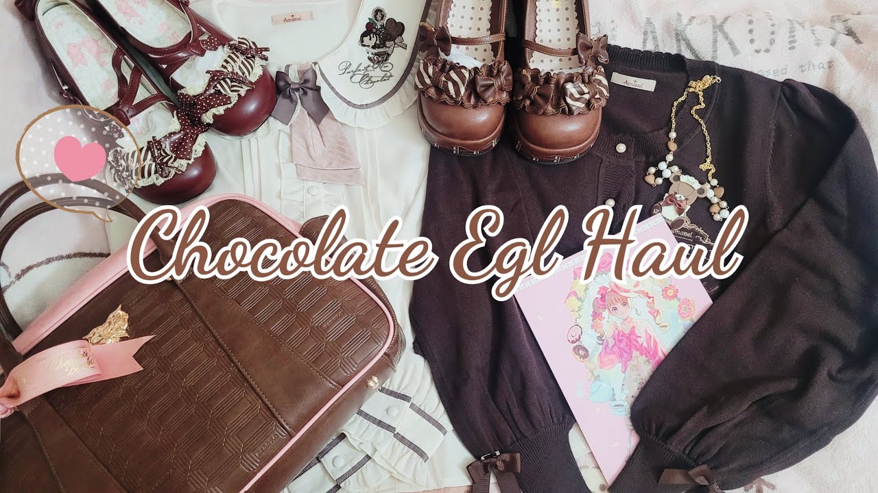 Lolita Fashion Haul: Huge Chocolate Order
