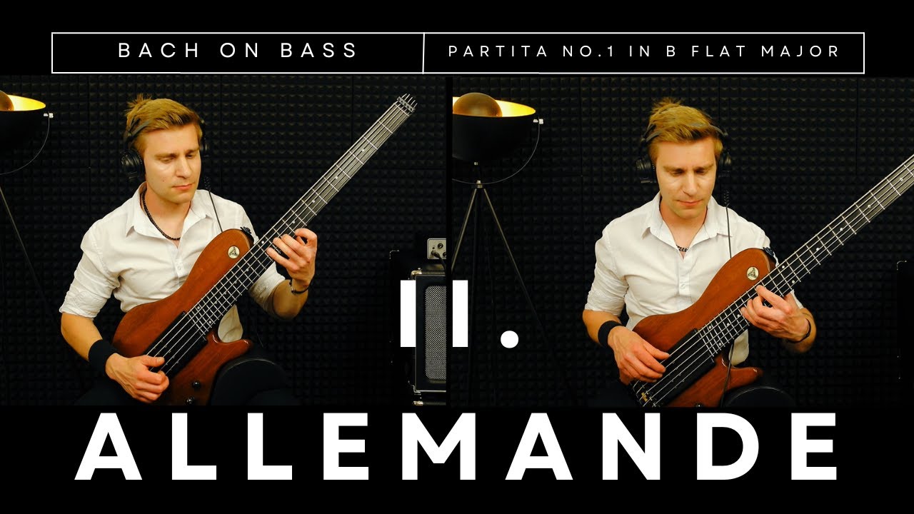 Bach on Bass - Partita No.1 in B-flat Major, II. Allemande