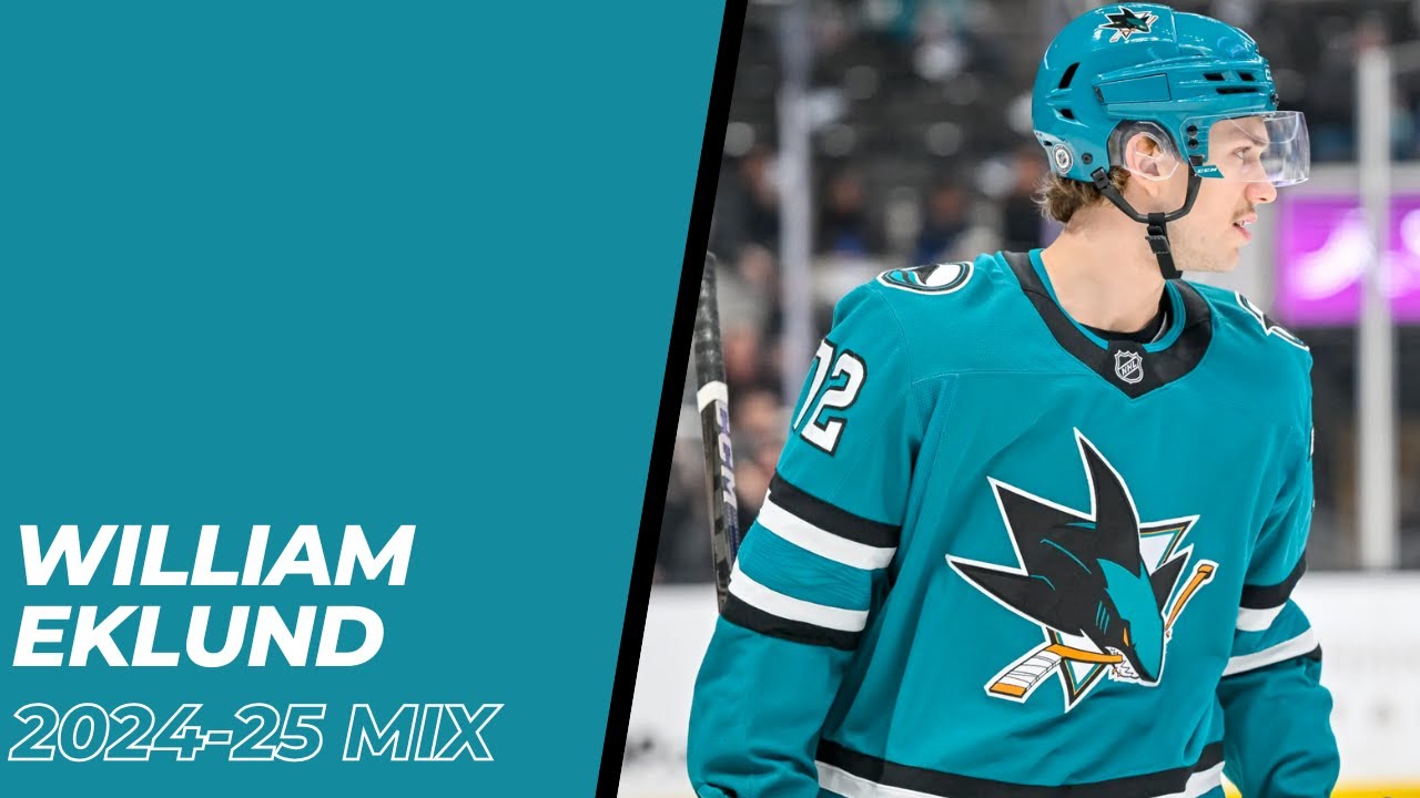William Eklund Extended Highlights: 2024-25 Mix