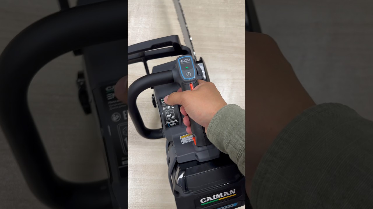 Самая МОЩНАЯ аккумуляторная пила! #аккумуляторнаяпила #stihl #husqvarna #caiman