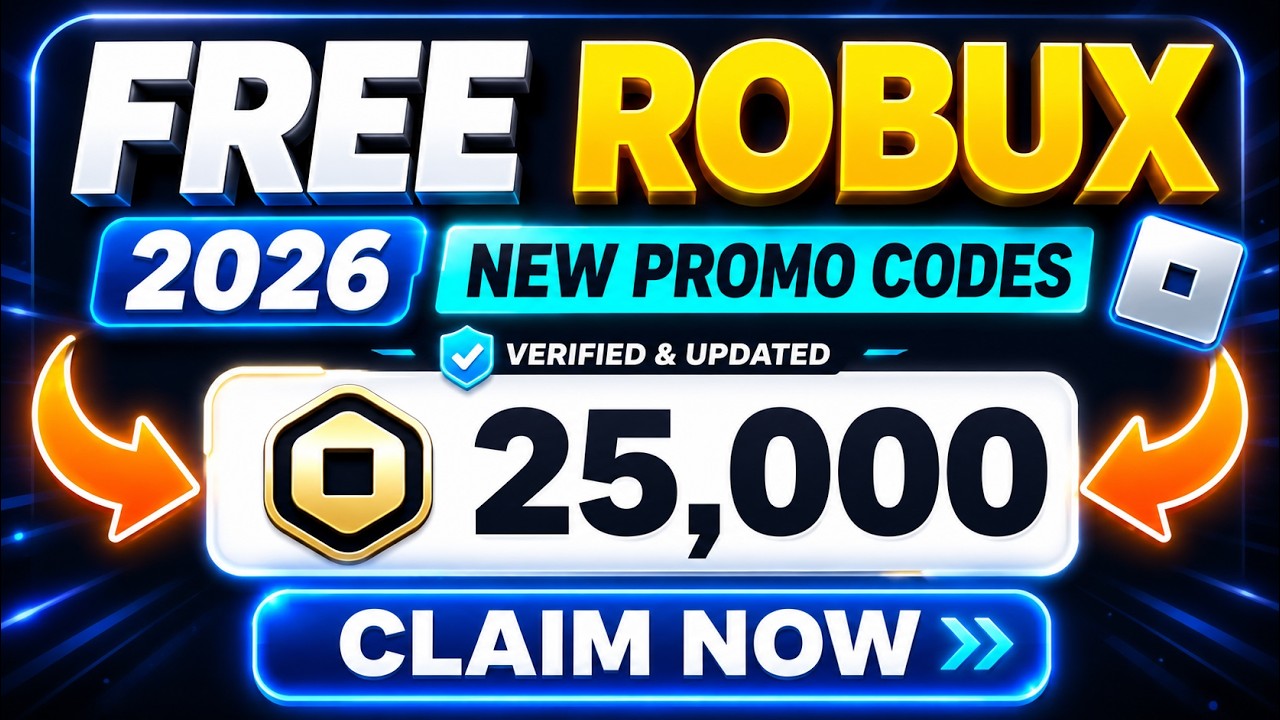 How to Get FREE ROBUX in 2026 👀 *New* Roblox Promo Codes