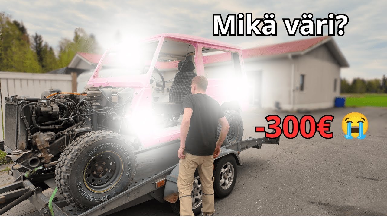 Haettiin G maalauksesta ja kävi KALLIS VIRHE