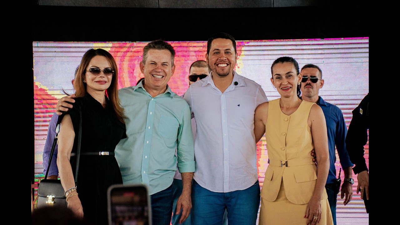 Governo de Mato Grosso Entrega  Investimentos a Cidade de Novo Horizonte do Norte