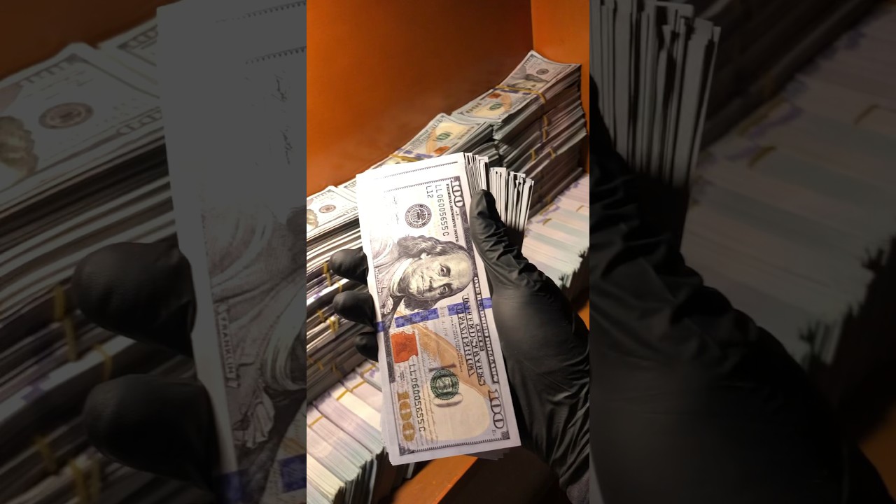 💵Amazing 6 Million Dollars Cash Money #cash #us #dollar #money #millionaire #million