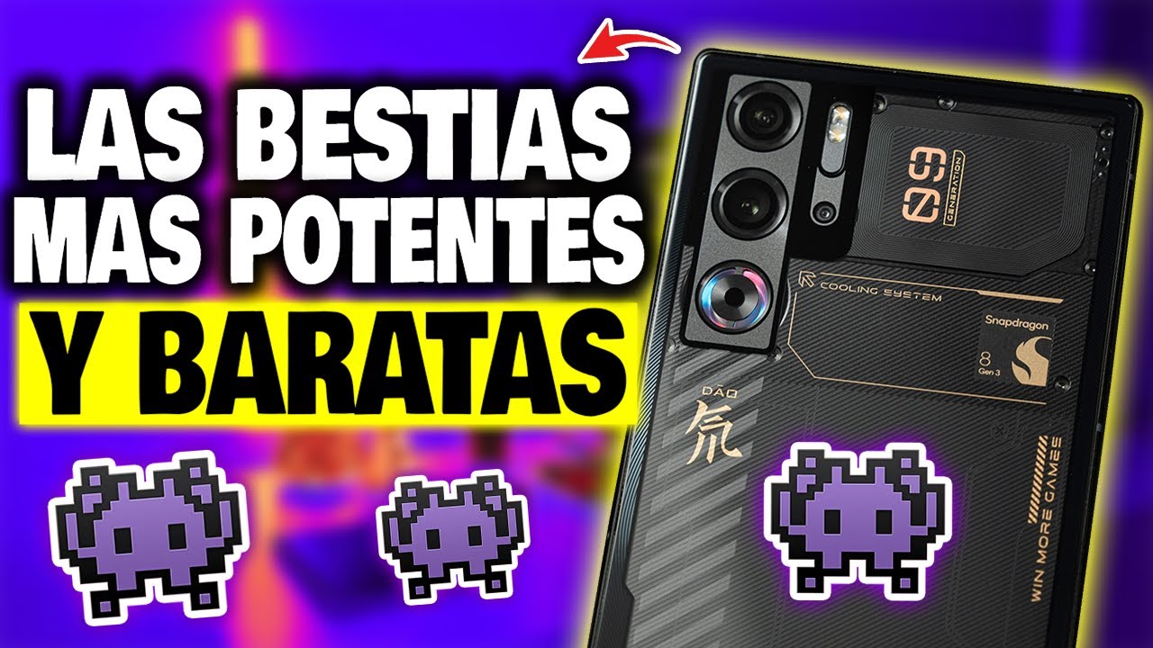 Los 3 MEJORES celulares GAMERS 2025 👾 que NO CONOCÍAS