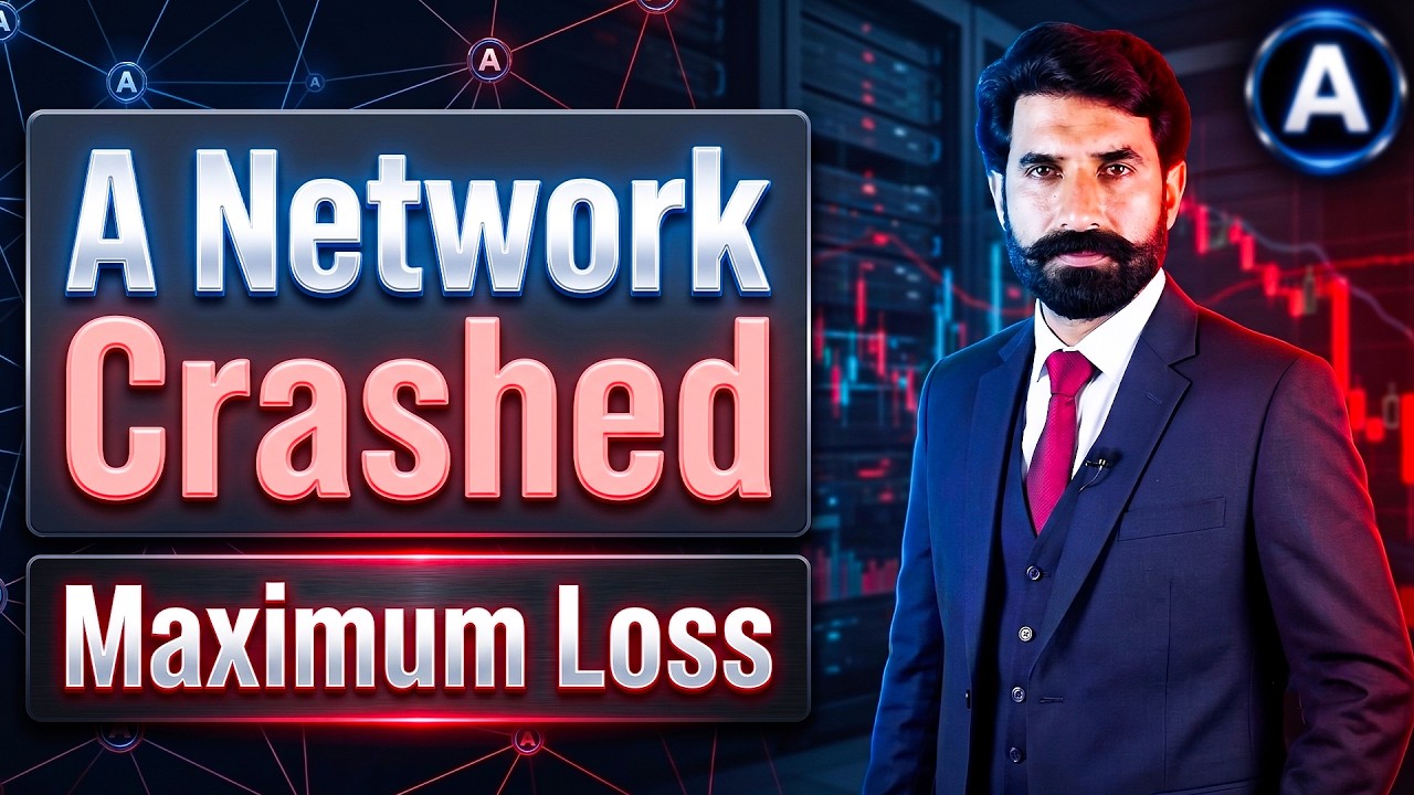 A Network Crashed, Maximum Loss | ANET Update | ANT Network Update | Albarizon Crypto